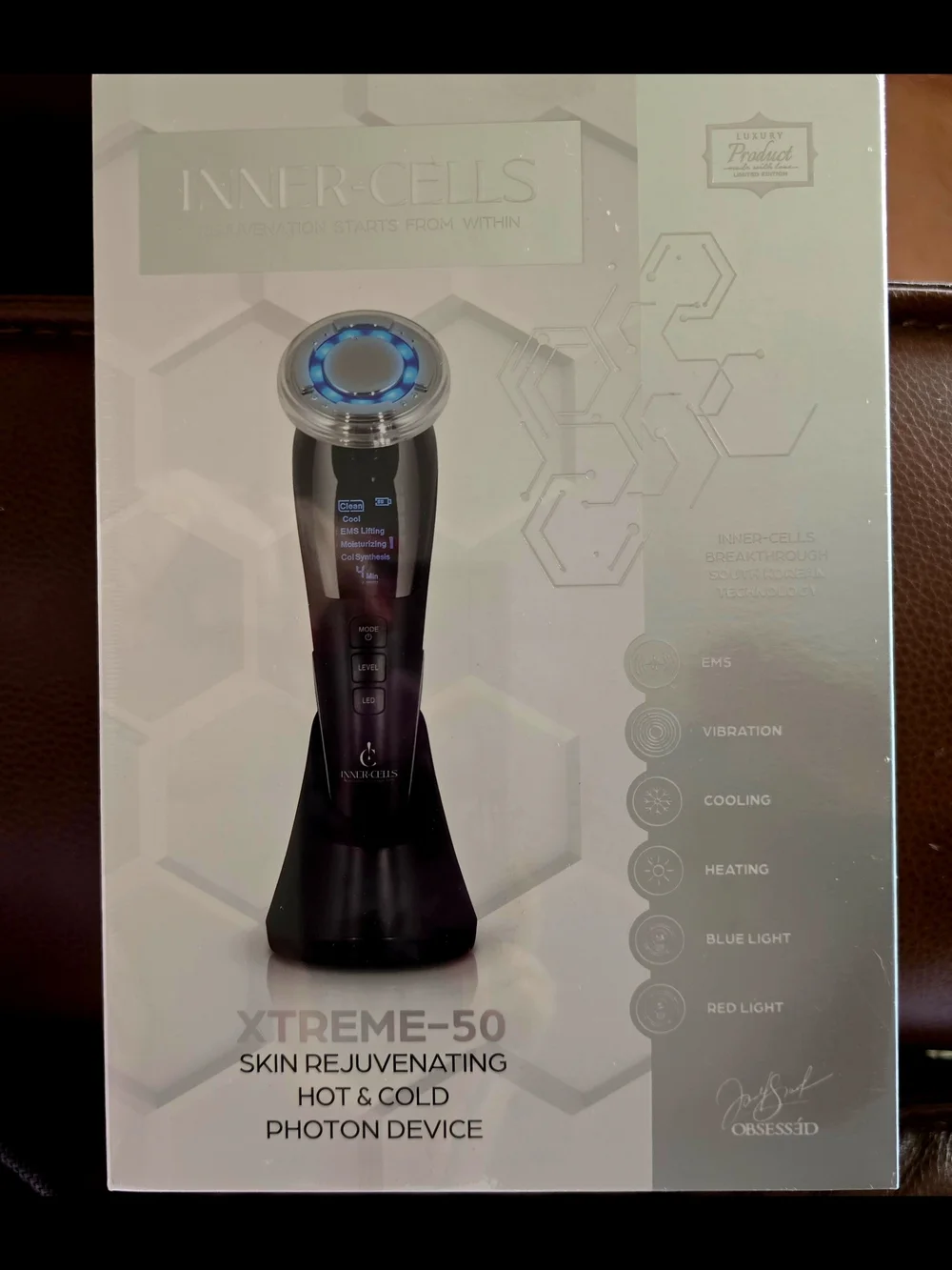 INNER-CELLS Xtreme-50 SKIN REJUVENATING Hot & Cold Photon Device
